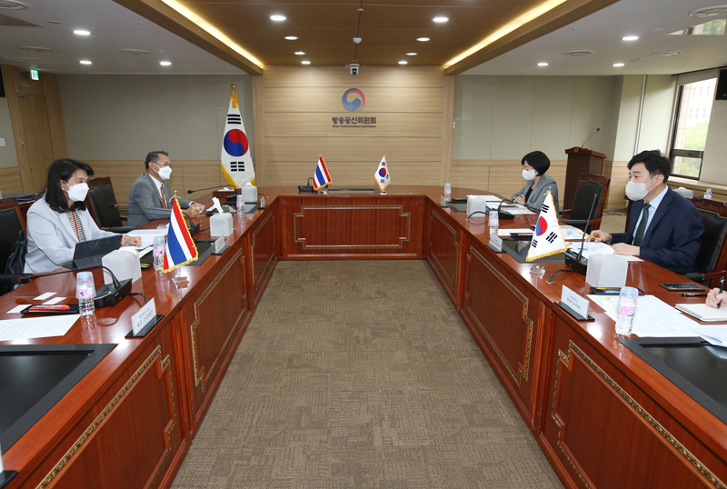 안형환 부위원장, 태국 국가방송통신위원회(NBTC) 상임위원 면담
