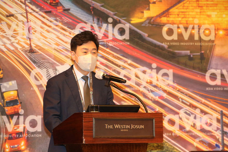 안형환 부위원장, 아시아비디오산업협회 주최 국제컨퍼런스 기조연설